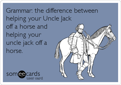 Uncle Jack off a horse